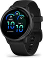Garmin vívoactive 6 GPS 42mm Smartwatch, AMOLED Touchscreen, All-day Health Monitoring, Personalised Fitness Features, Advanced Sleep Coaching, Music, up to 11 days battery life, Black/Slate